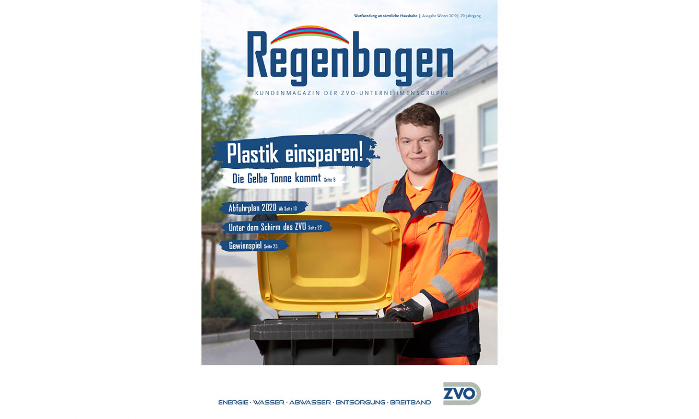 Titelbild "Regenborgen" von der zweiten Ausgabe im November 2019