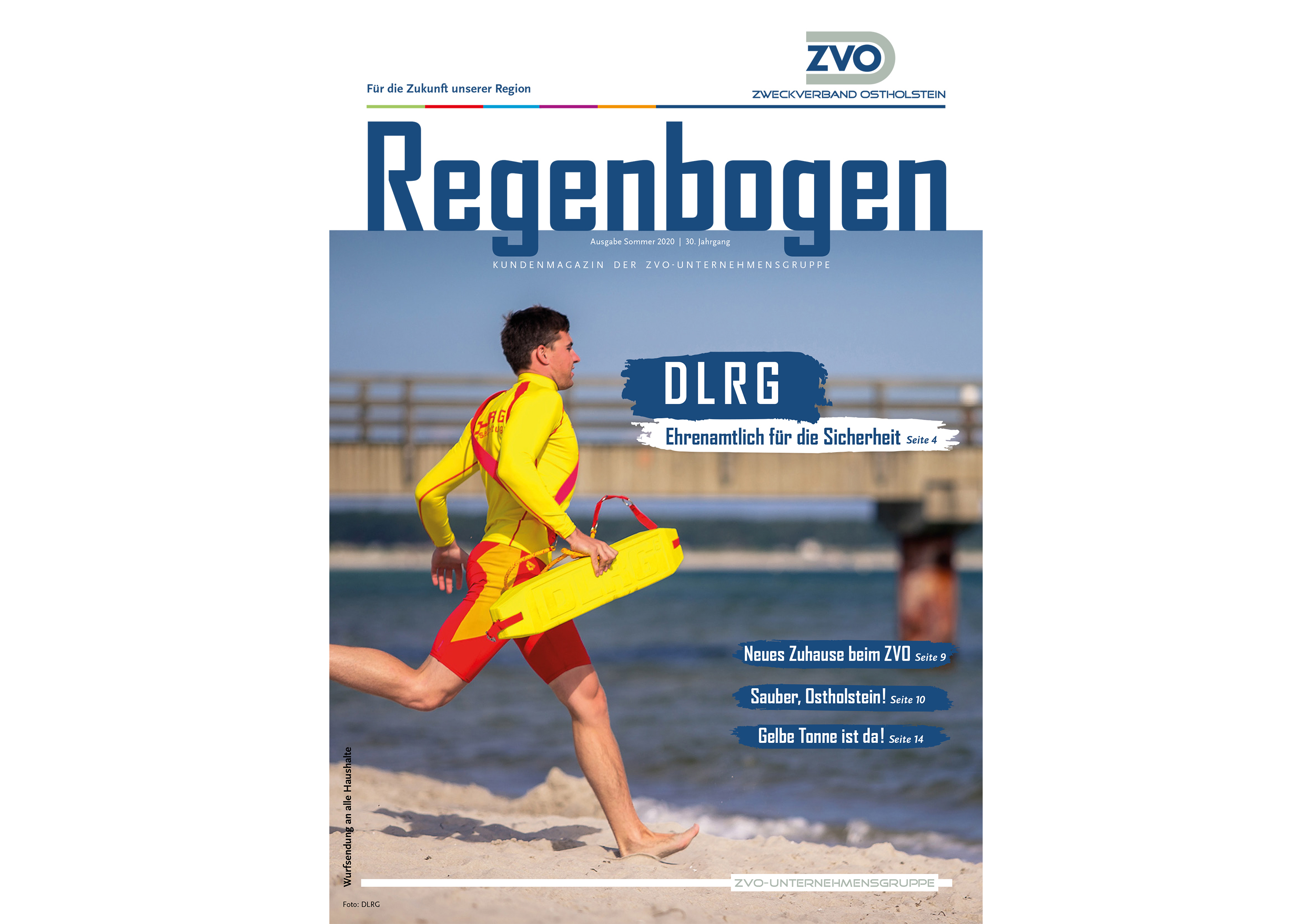 Titelbild "Regenborgen" von der zweiten Ausgabe im Sommer 2020